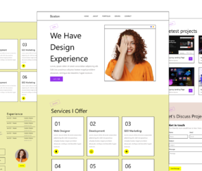 Personal Portfolio Website Using HTML and CSS